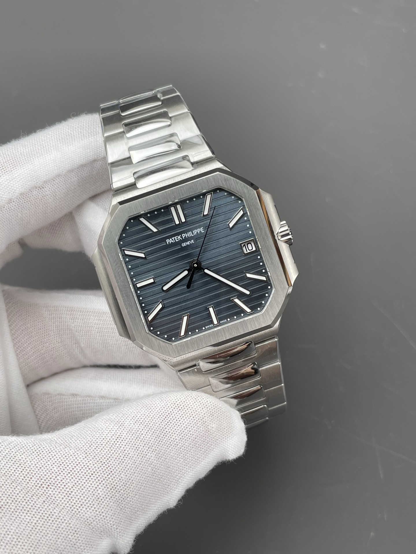 Patek Cubitus 7128 Blue Dial (Small TV)