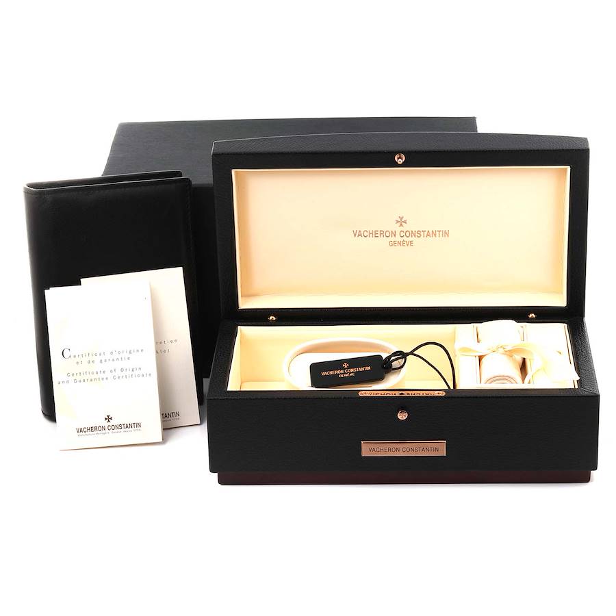 Vacheron Constantin Overseas Dual Time Steel Mens Watch 47450