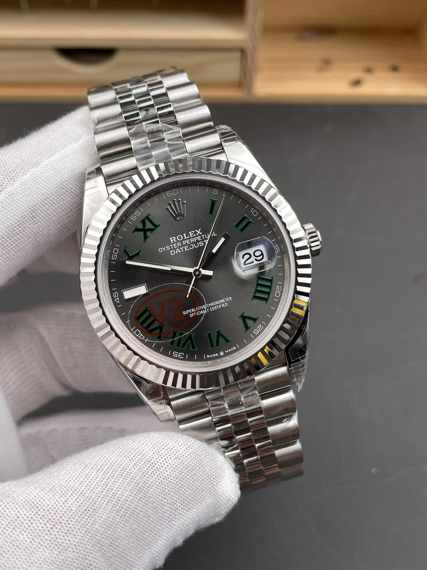 Wimbledon Datejust V2 Version