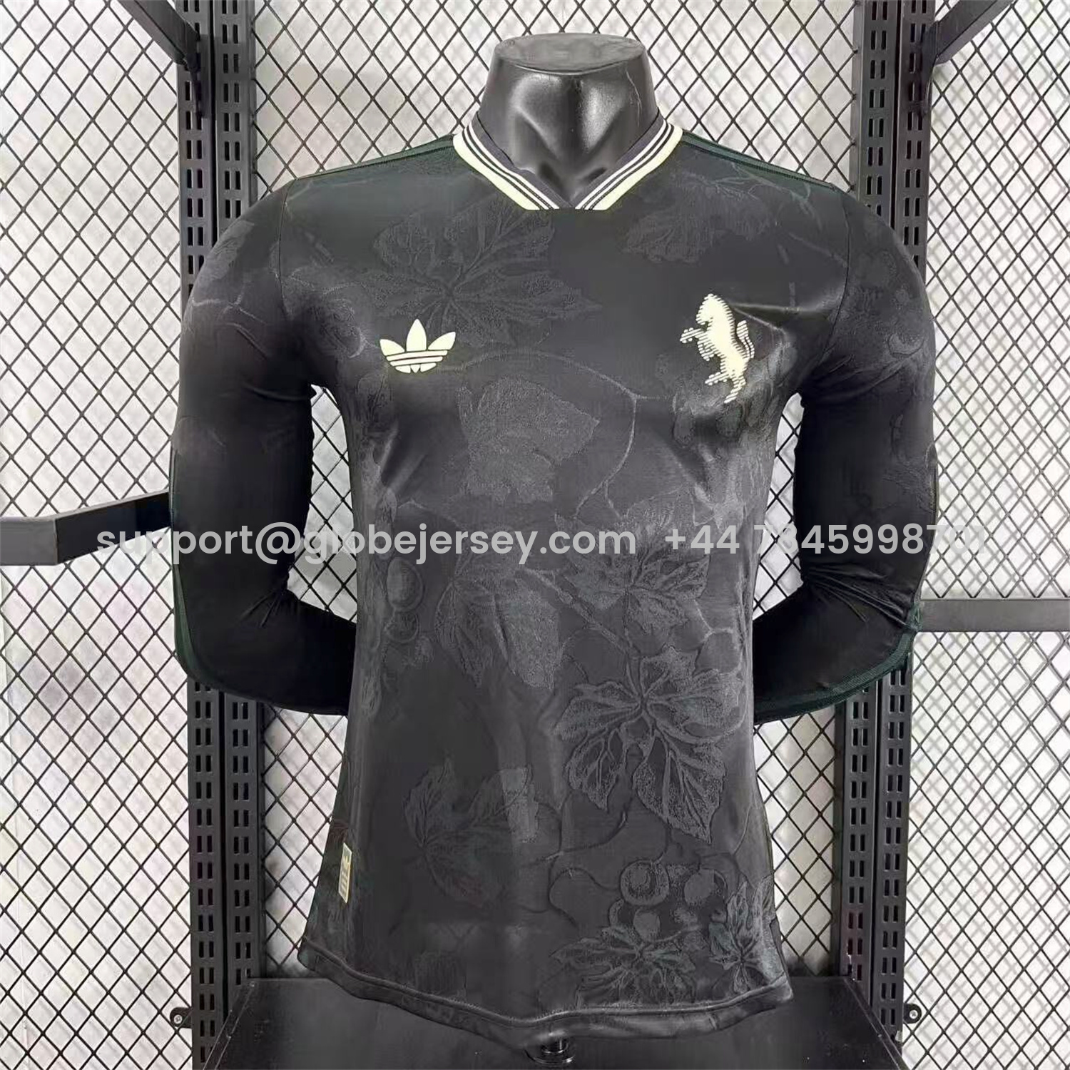 Juventus 25-26 Third Black Unsponsored Long Sleeves Jersey - Player Version