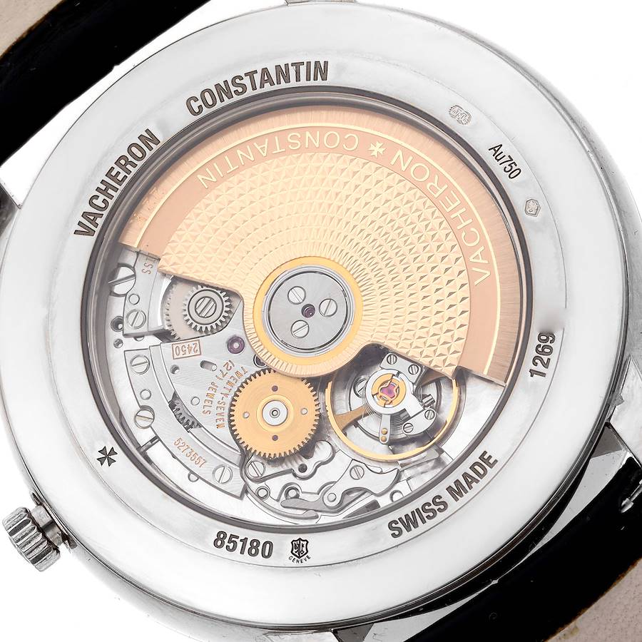 Vacheron Constantin Patrimony 40mm White Gold Mens Watch 85180