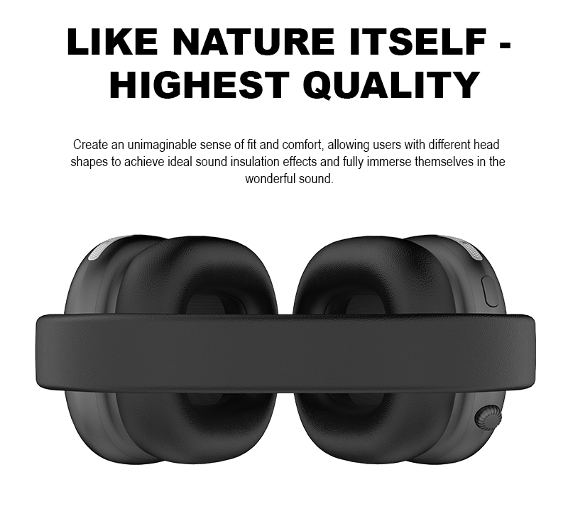 RTS High Quality Stereo Headset M2 Wireless Headphone HiFi Aux Headset