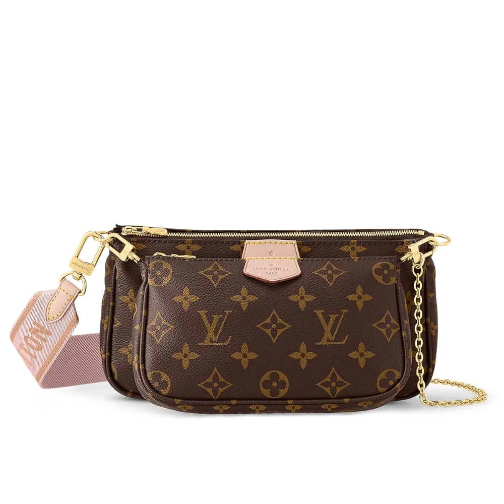 Louis Vuitton Multi Pochette Accessoires Monogram Canvas Rose Clair 24cm M44840