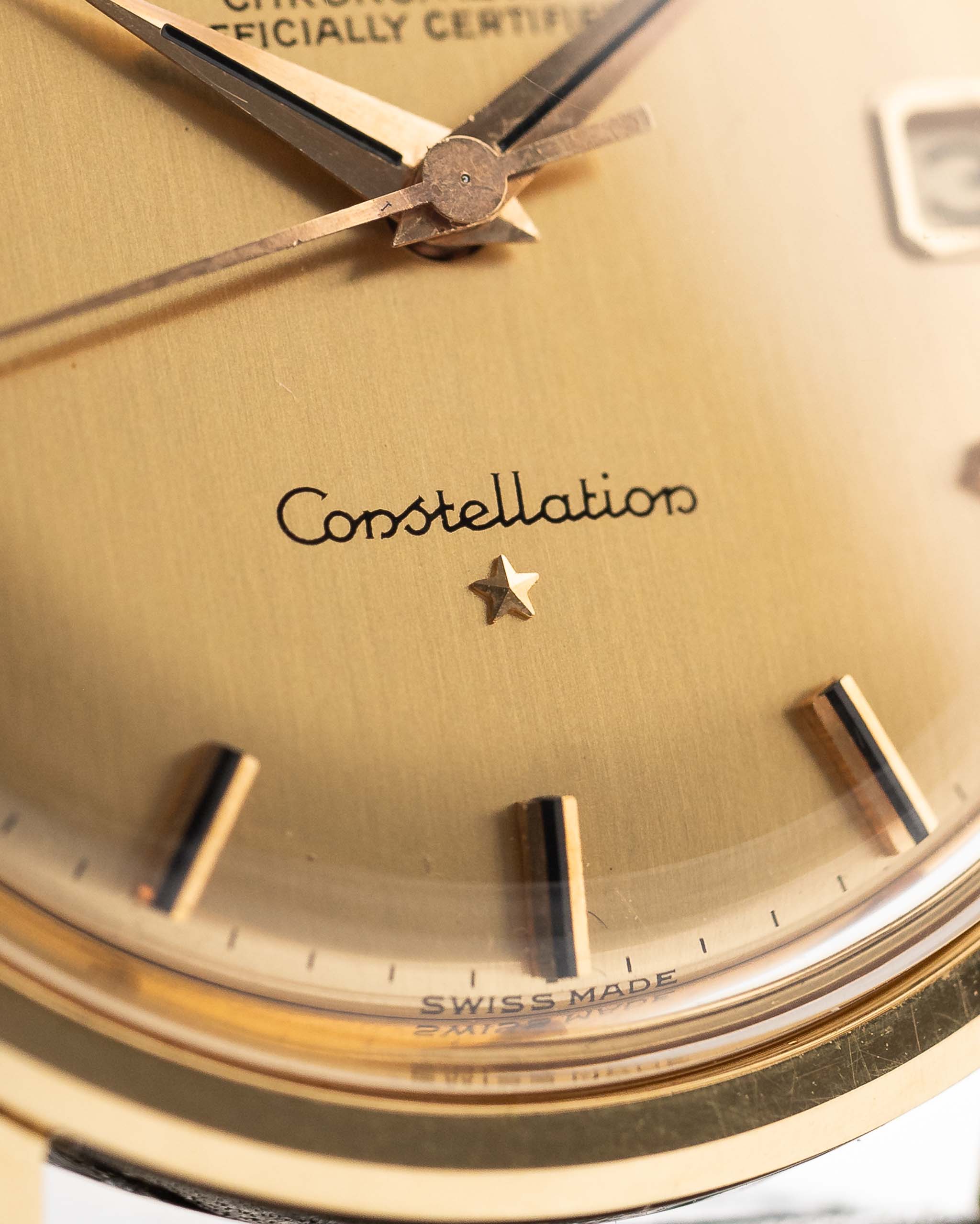 Omega Constellation 168004 18k Date Onyx 1966