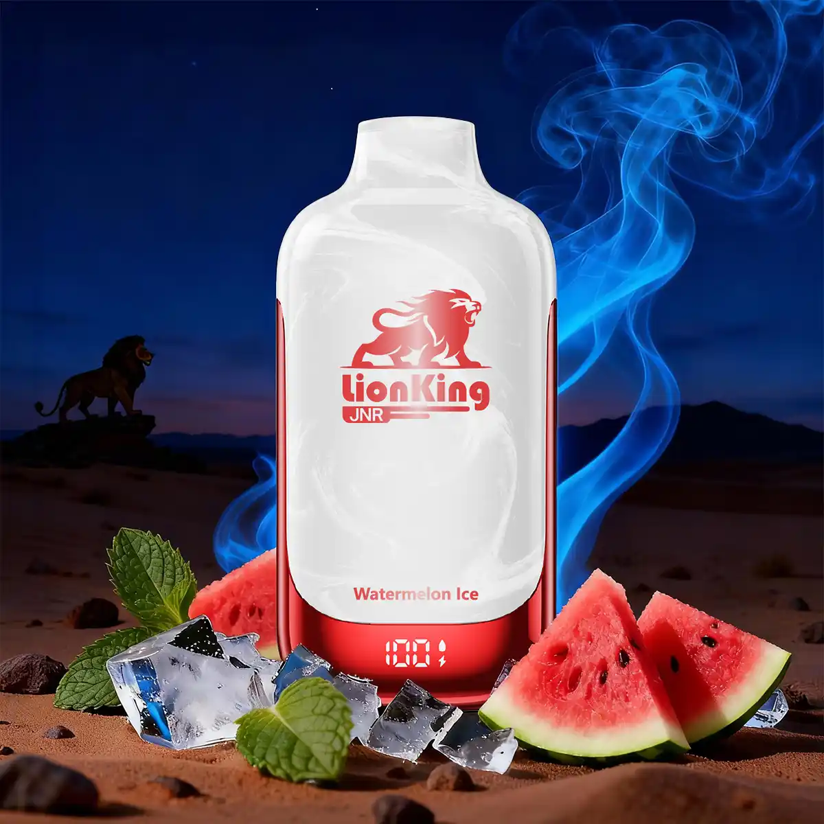 Watermelon Ice - JNR Lion King 50000 Puff Disposable Vape - JNR Vape US