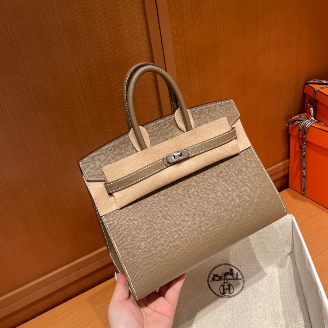 Replica Hermès Birkin Epsom Elephant Grey