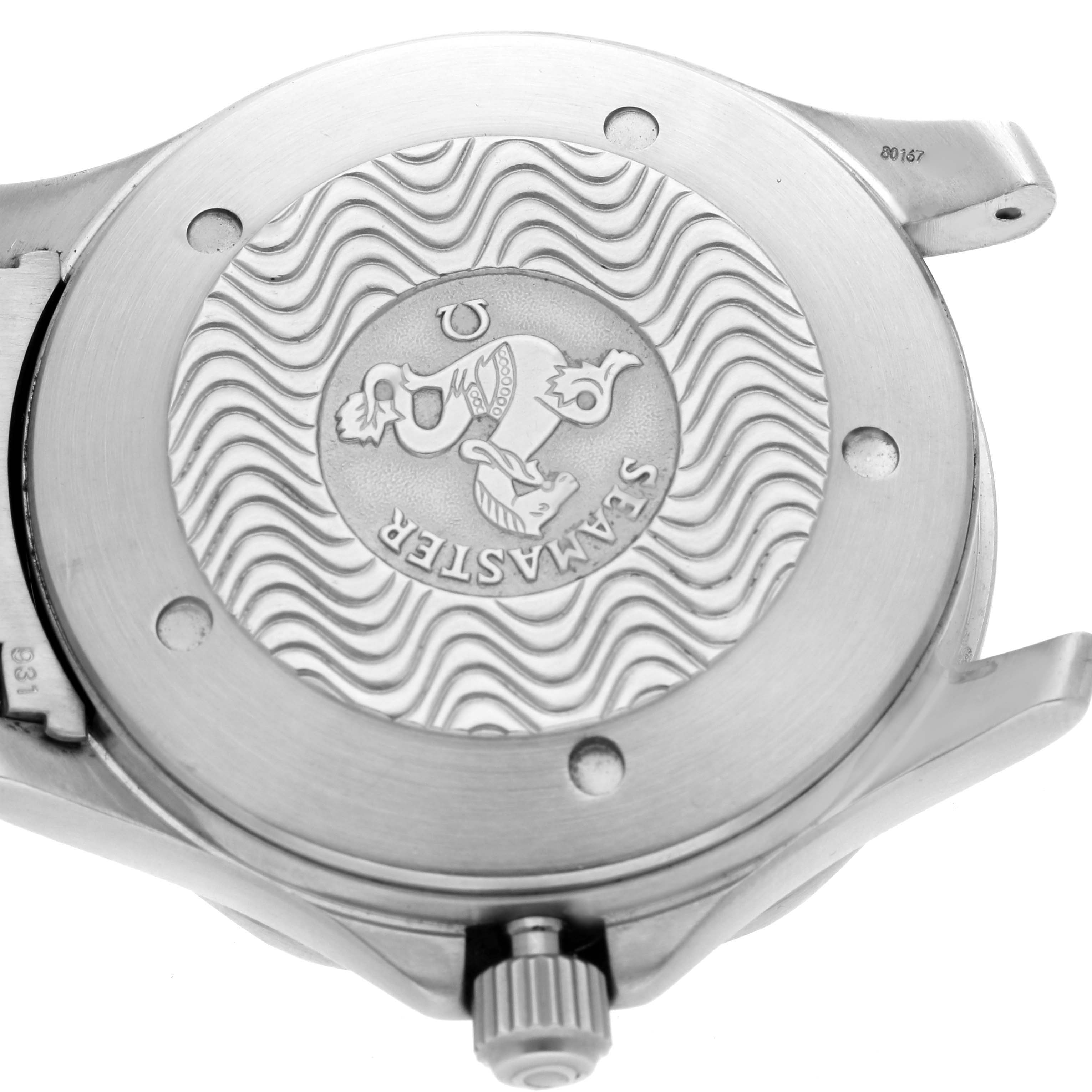 Omega Seamaster Diver 300M GMT Great White Dial Mens Watch 41.0 MM 2538.20.00