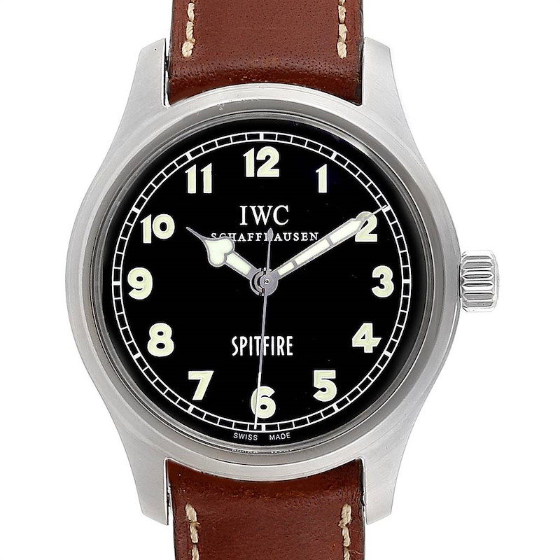 IWC Mark XV Spitfire Black Dial Limited Edition Mens Watch IW3253005