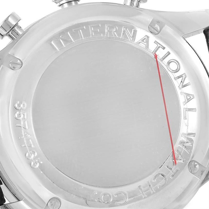 IWC Portuguese Chrono Automatic Black Dial Mens Watch IW371447