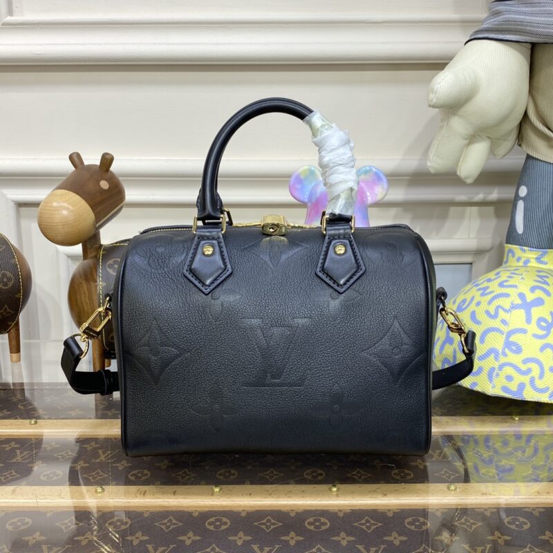 Replica Louis Vuitton Speedy Bandouliere 25 Black