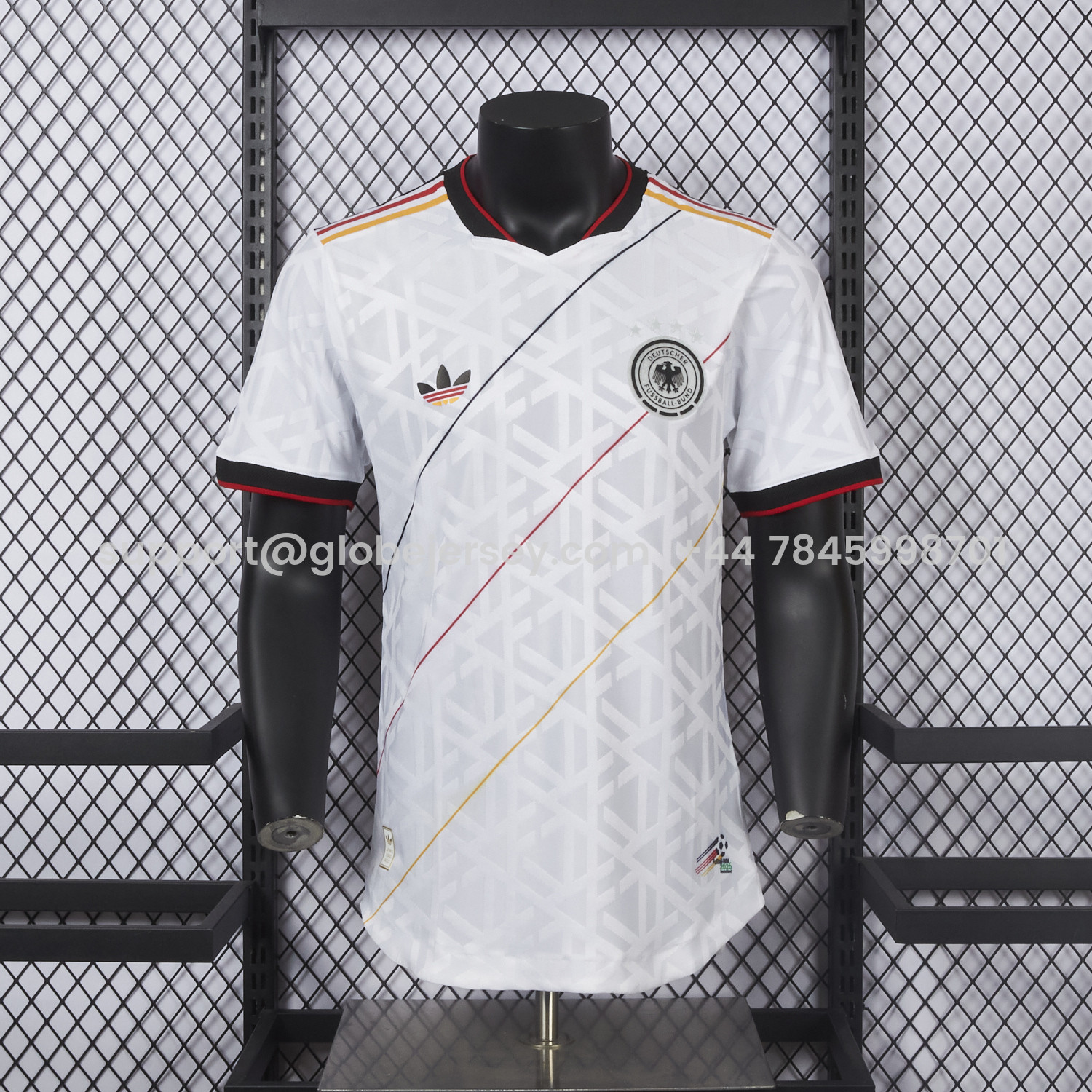 Germany 2026 Diagonal Stripes White Special Jersey - Player Version