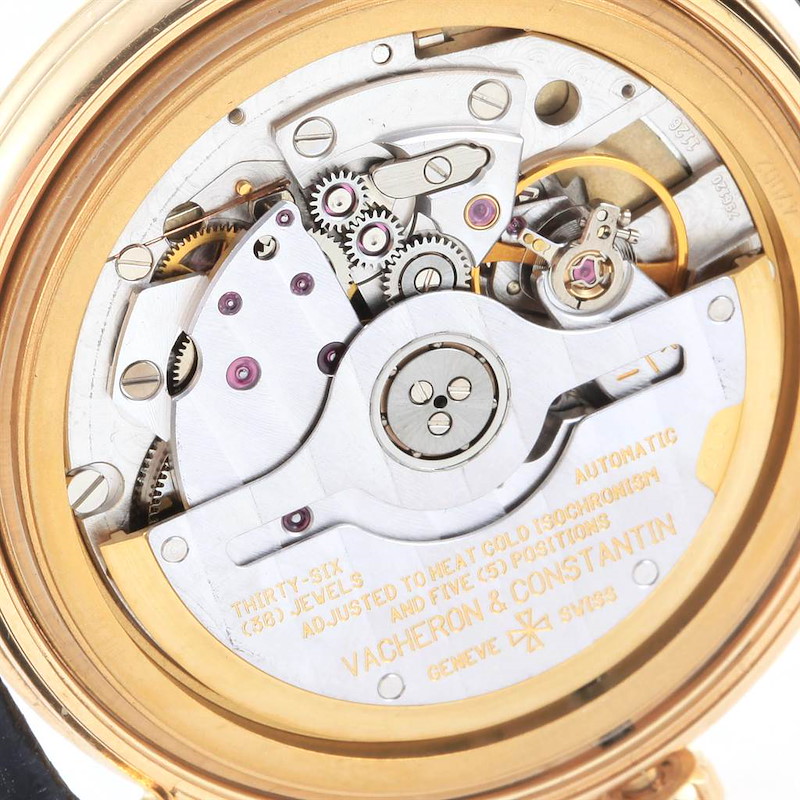 Vacheron Constantin Les Essentielles L'Anglaise Yellow Gold Watch 47002