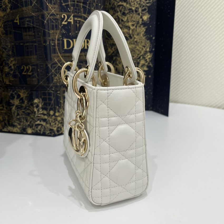 Replica Lady Dior Mini White