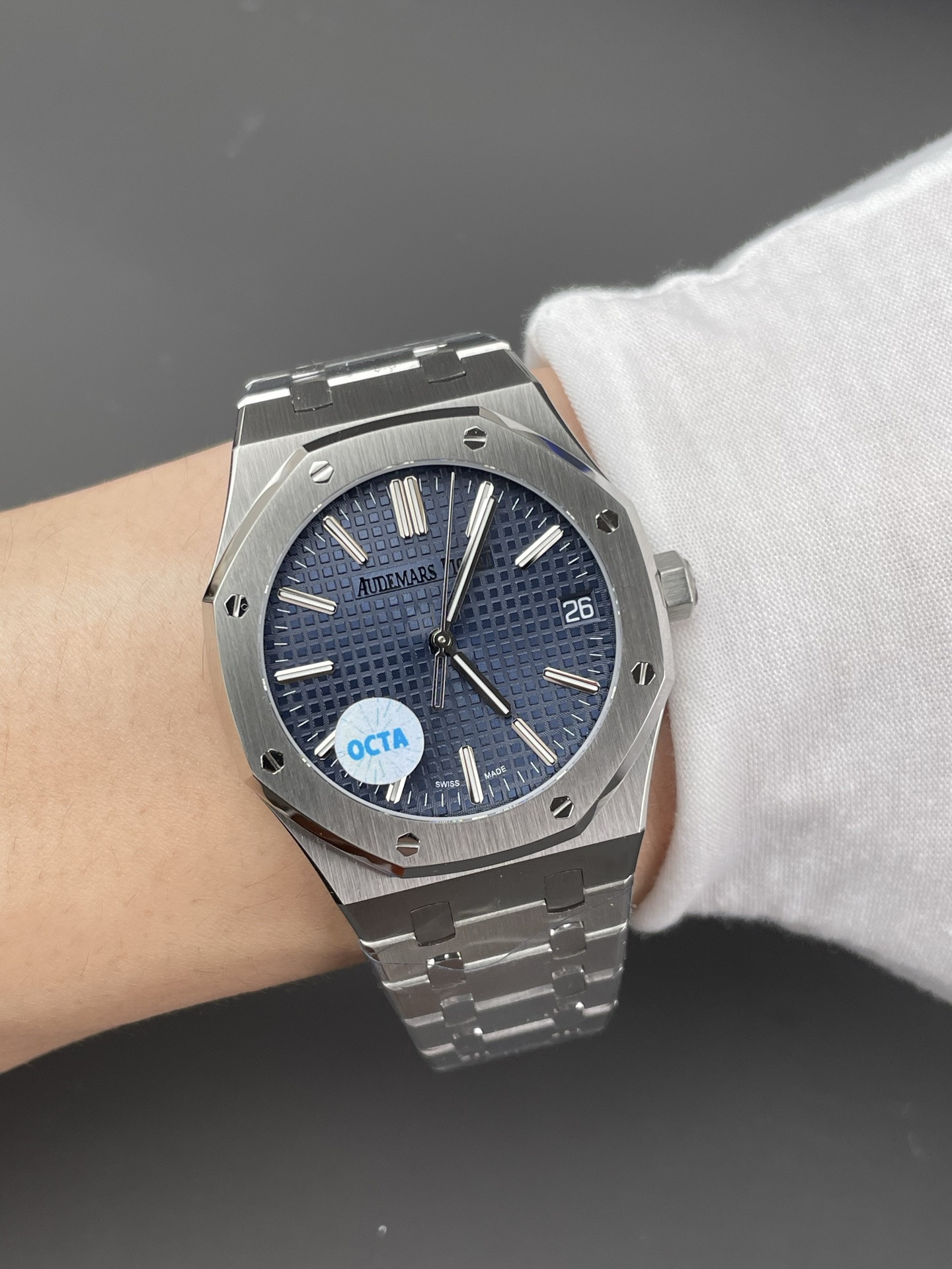 Royal Oak 15510 Blue Dial OCTA Factory