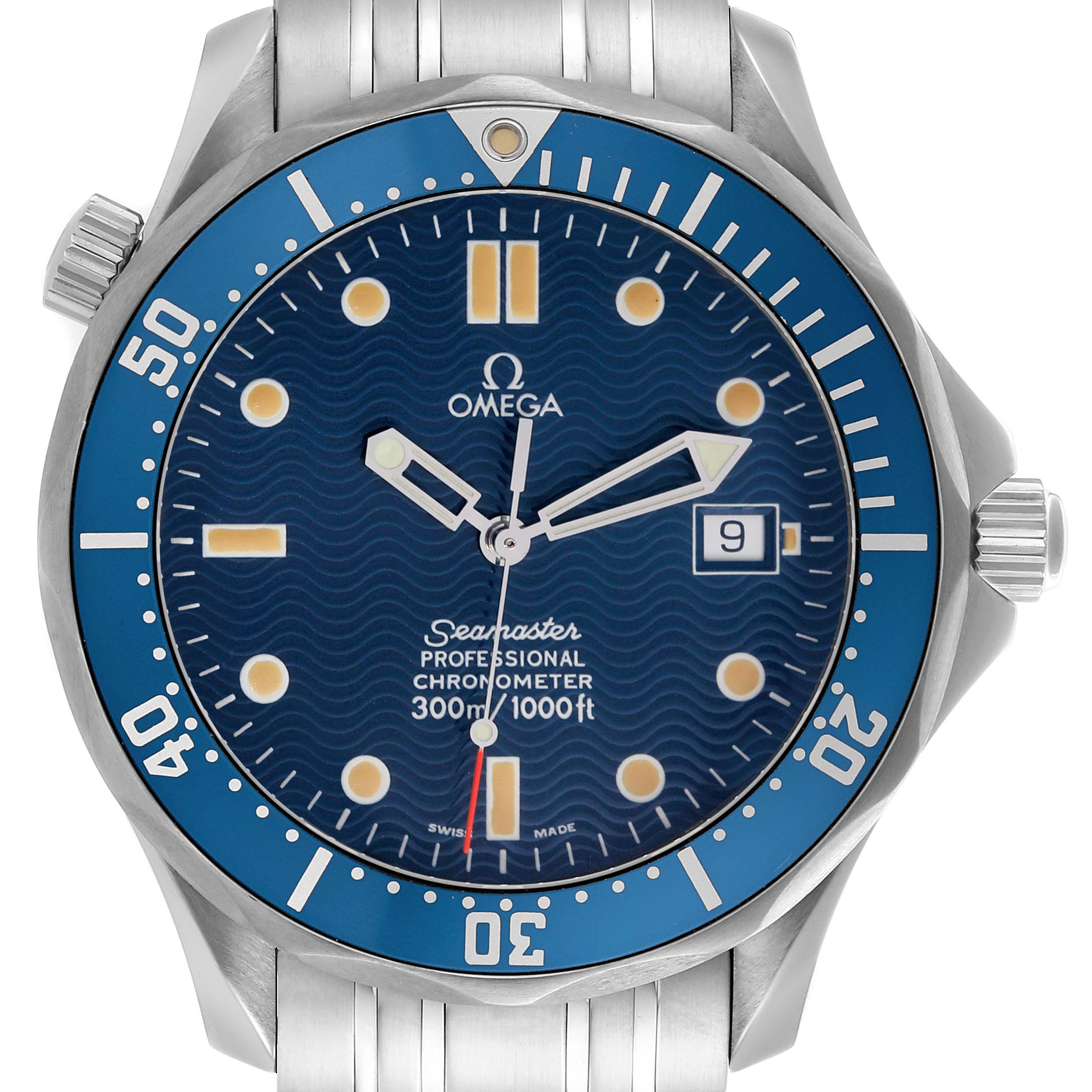 Omega Seamaster Diver 300M Blue Dial Steel Mens Watch 41.0 MM 2531.80.00