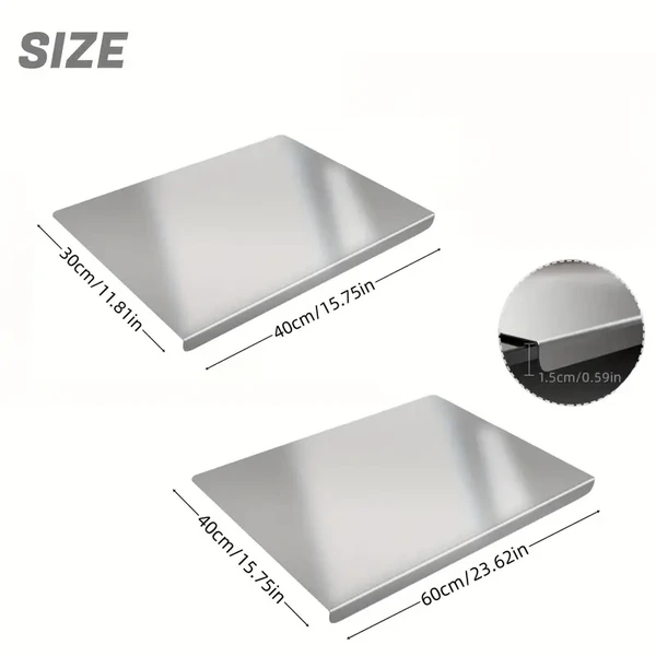 XXL cooked meat baking tray double-sided cutting board