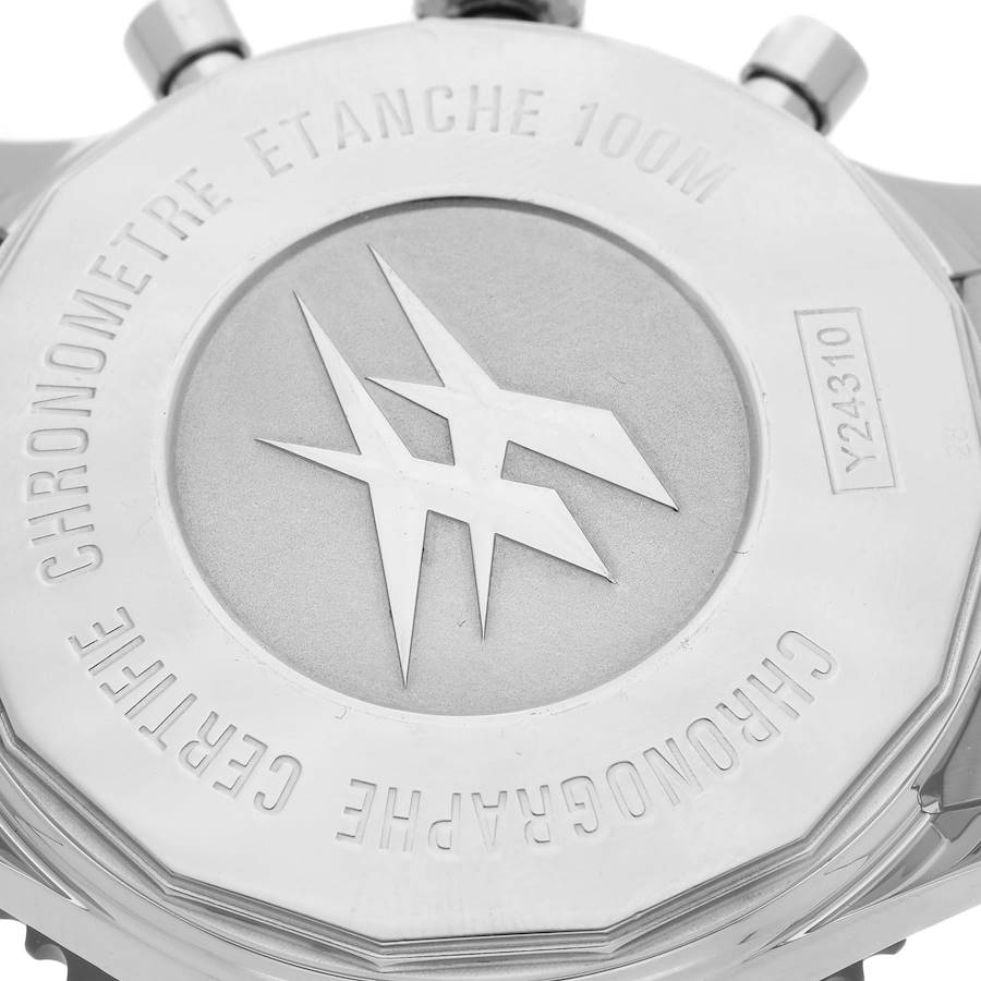 Breitling Chronoliner Blue Dial Steel Mens Watch Y24310