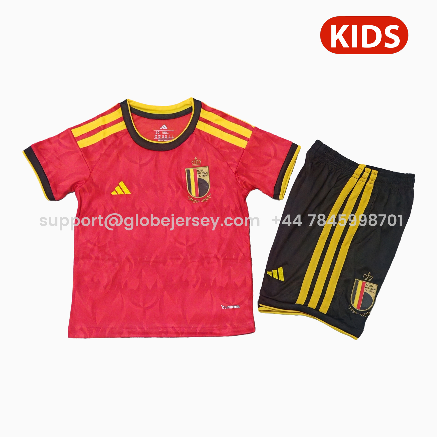 Belgium 2026 Home Kids Kit