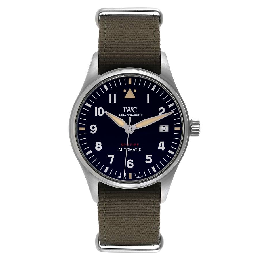 IWC Pilot Automatic Spitfire Steel Mens Watch IW326801