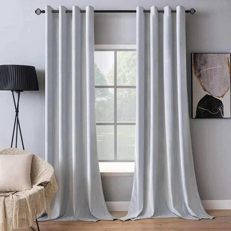 Custom Velvet Luxury Blackout Curtains  (2 Panels) - Grommet