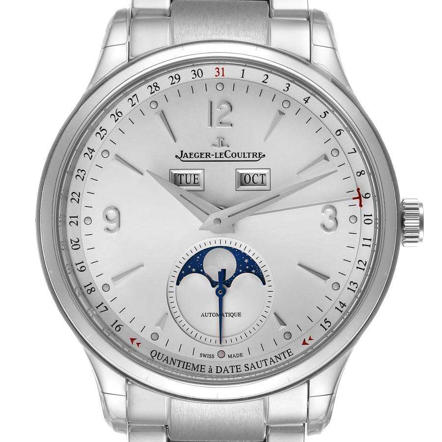 Jaeger LeCoultre Master Control Calendar Mens Watch 830.8.A6.S Q4148120 Unworn