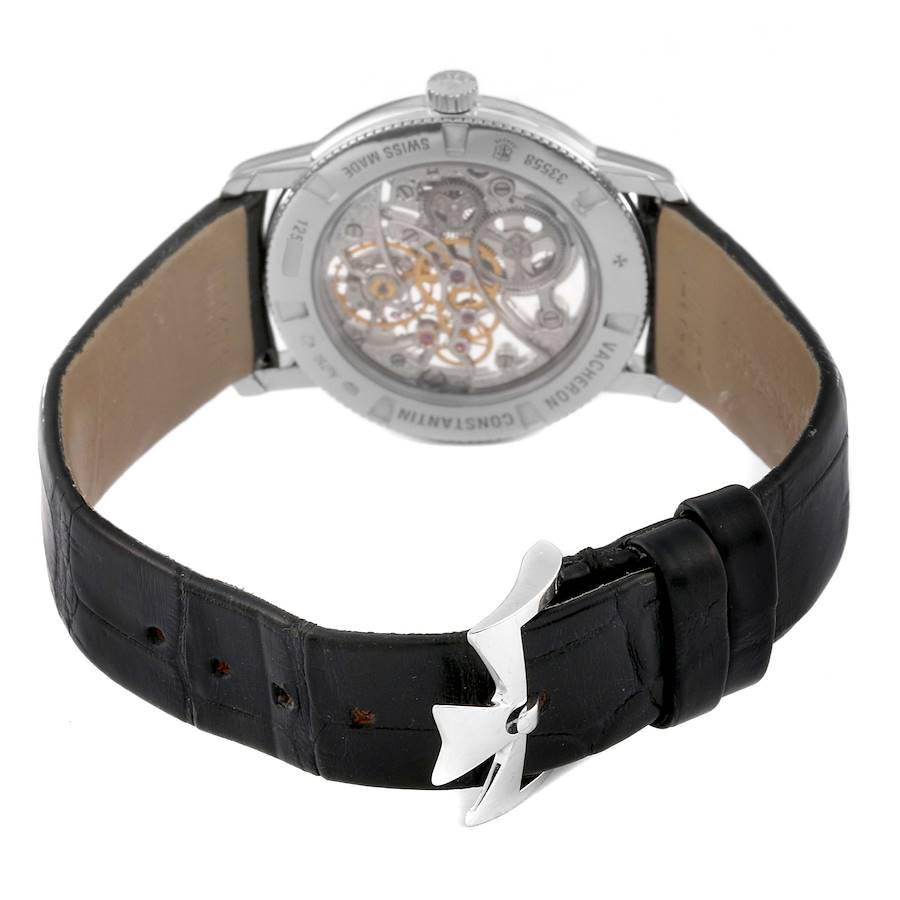 Vacheron Constantin Traditionnelle White Gold Diamond Ladies Watch 33558