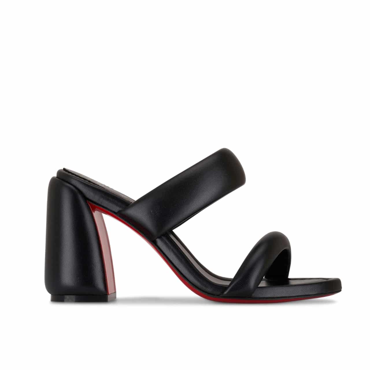 Christian Louboutin Inflama Sab Black Leather Sandal 1230780B439