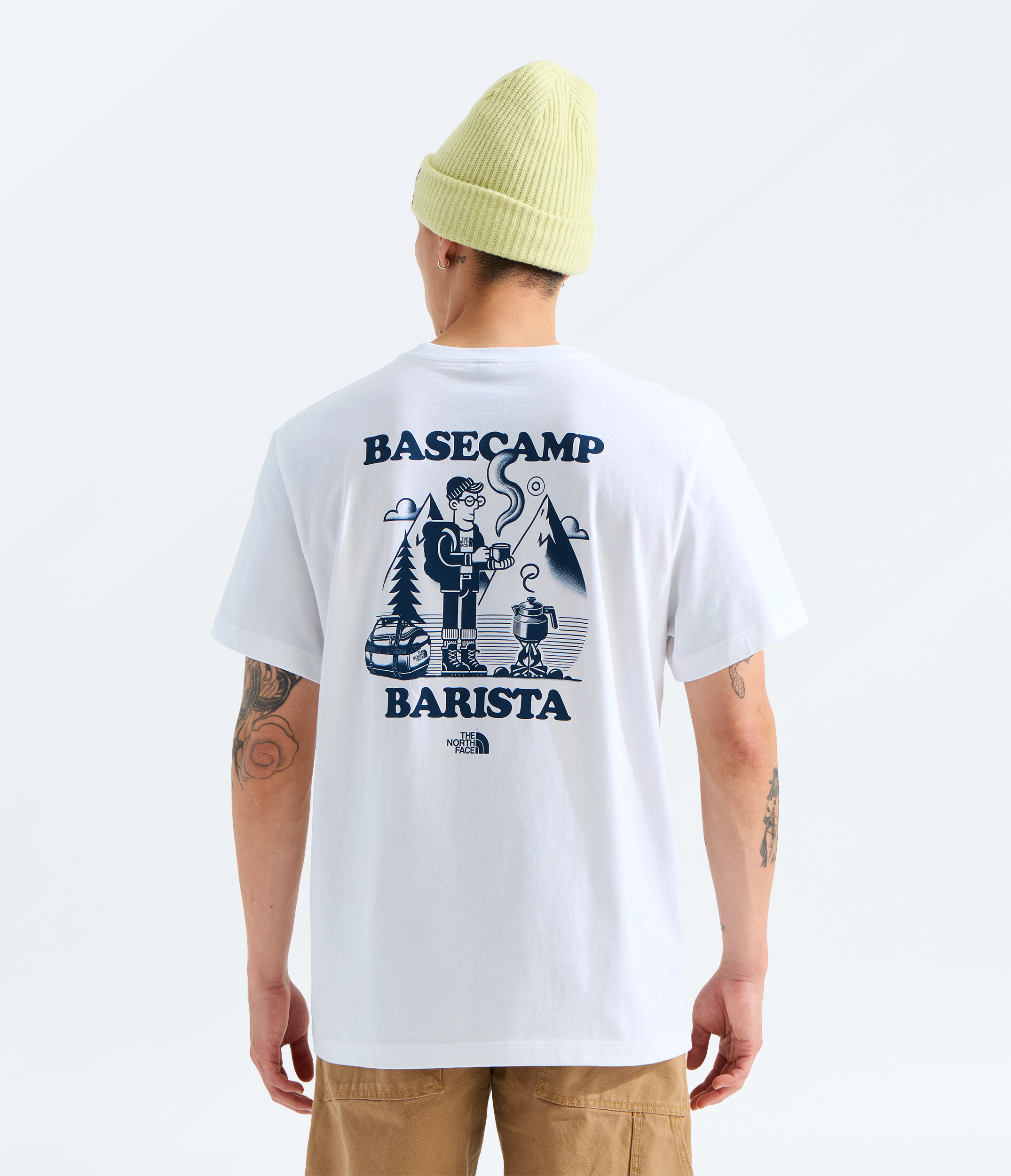 Unisex Basecamp Barista Relaxed Short-Sleeve Tee—Graphic