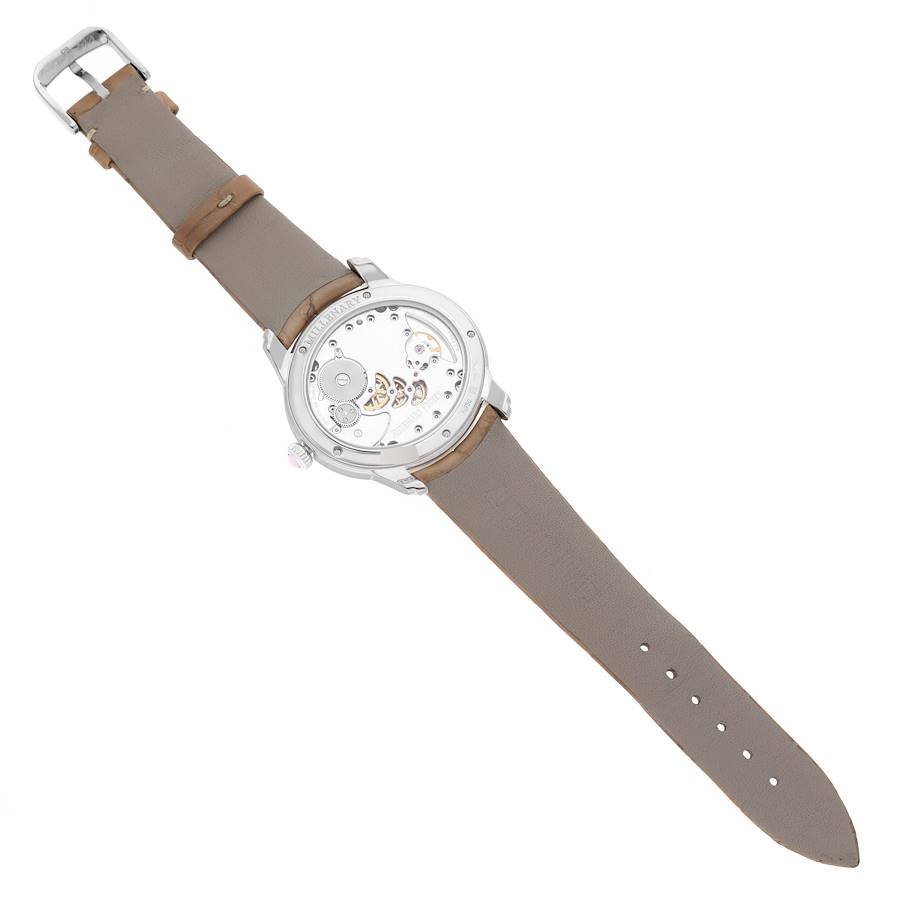 Audemars Piguet Millenary White Gold Mother Of Pearl Diamond Ladies Watch 77247BC