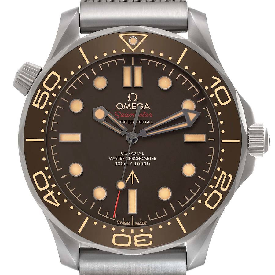 Omega Seamaster 007 Edition Titanium Mens Watch 210.90.42.20.01.001
