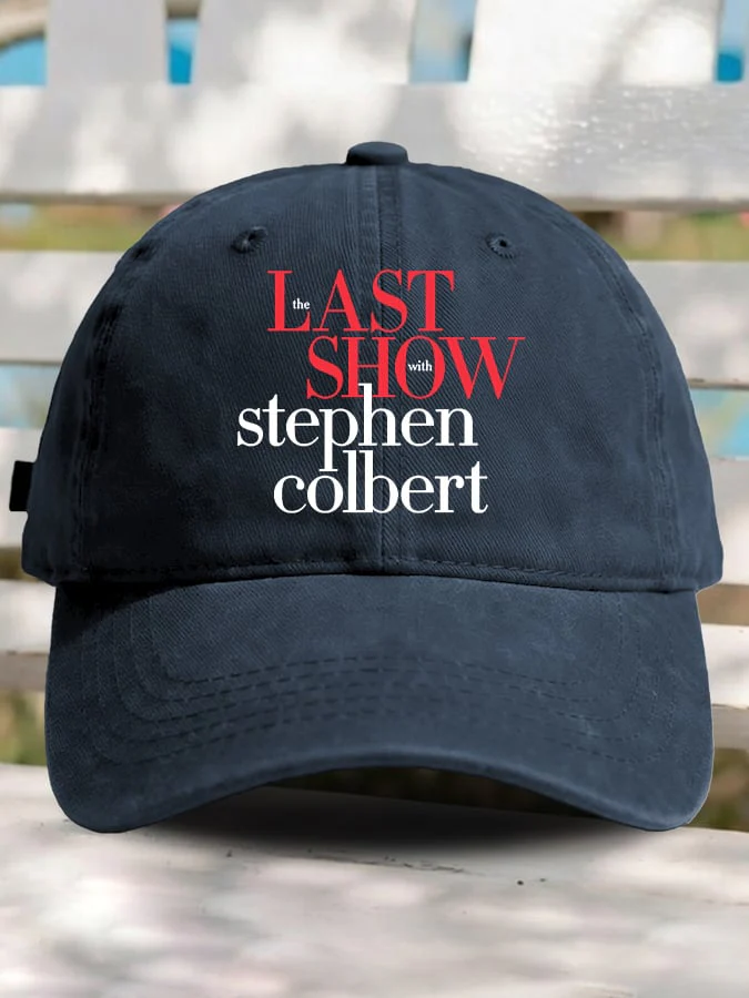 Retro Last Show Print Baseball Cap