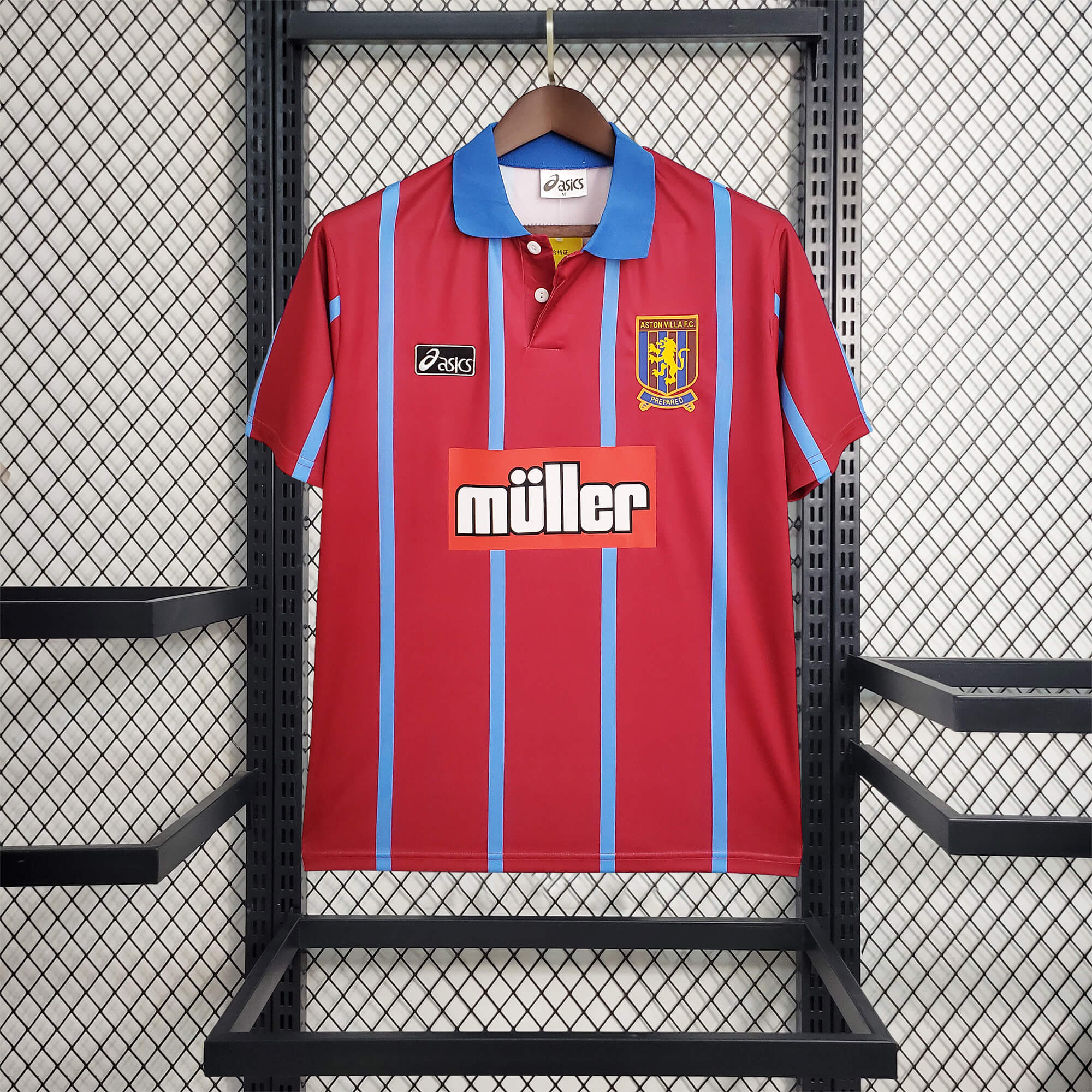 Retro Aston Villa 1993-95 Home Stadium Jersey