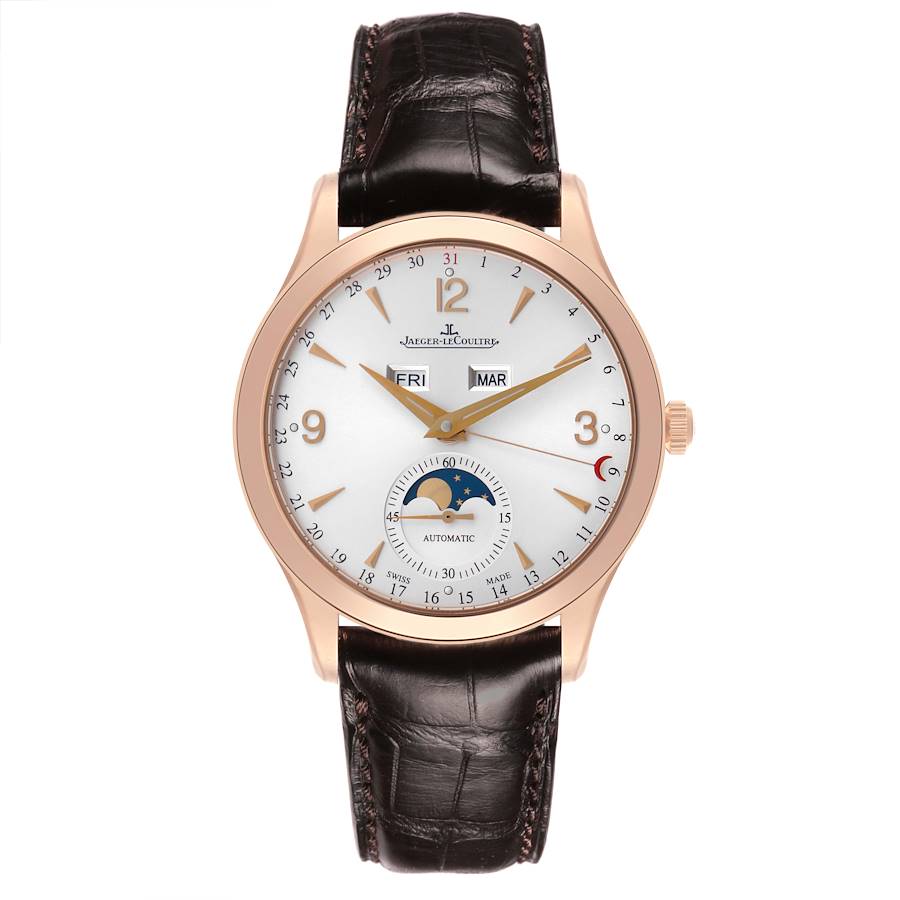Jaeger LeCoultre Master Calendar Rose Gold Watch 176.2.12.S Q1552520