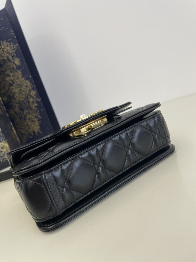 Dior Jolie Top Handle Black