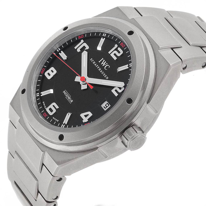 IWC Ingenieur AMG Titanium Black Dial Automatic Mens Watch IW322702