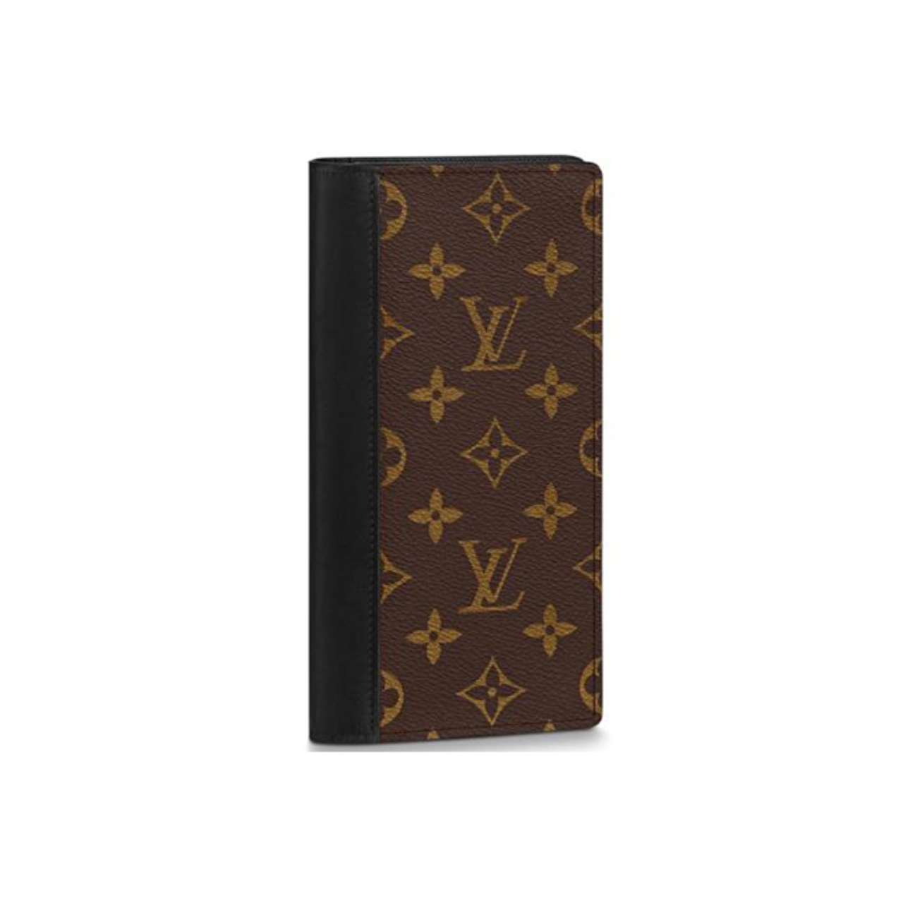 Louis Vuitton Brazza Wallet Monogram Macassar Brown 19Cm M69410