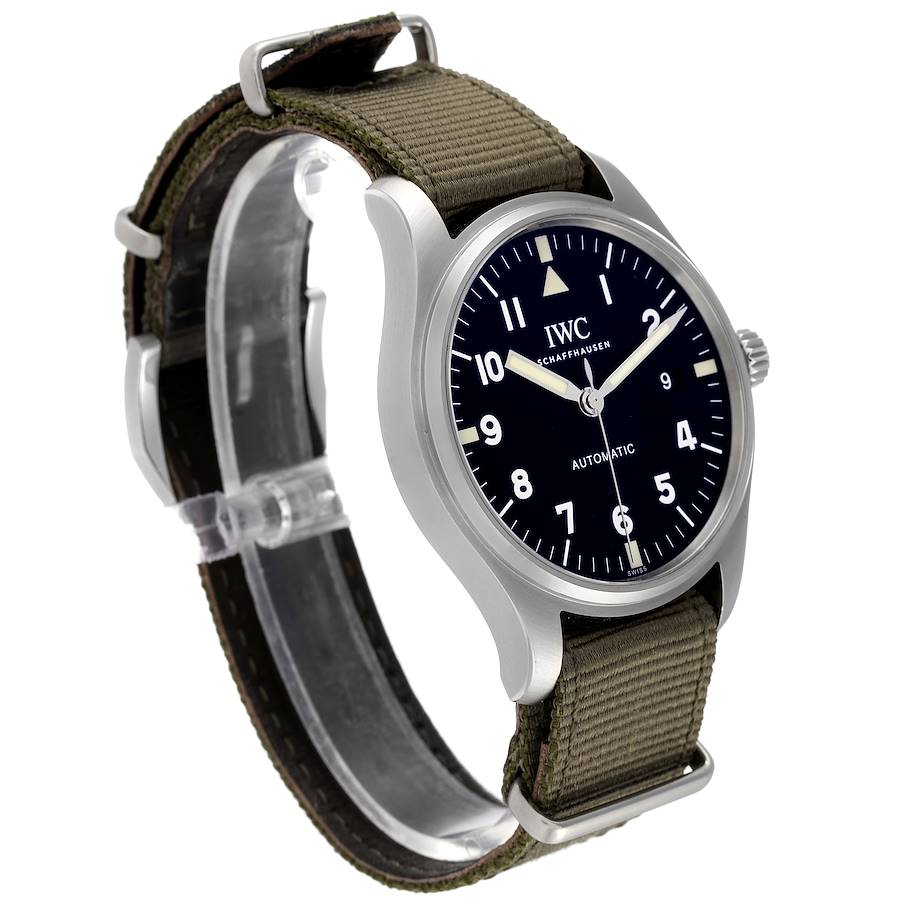 IWC Pilot Mark XVIII Black Dial Automatic Steel Mens Watch IW327007