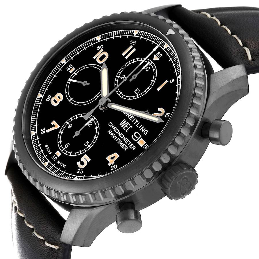 Breitling Navitimer 8 Chronograph 43 DLC Steel Mens Watch M13314