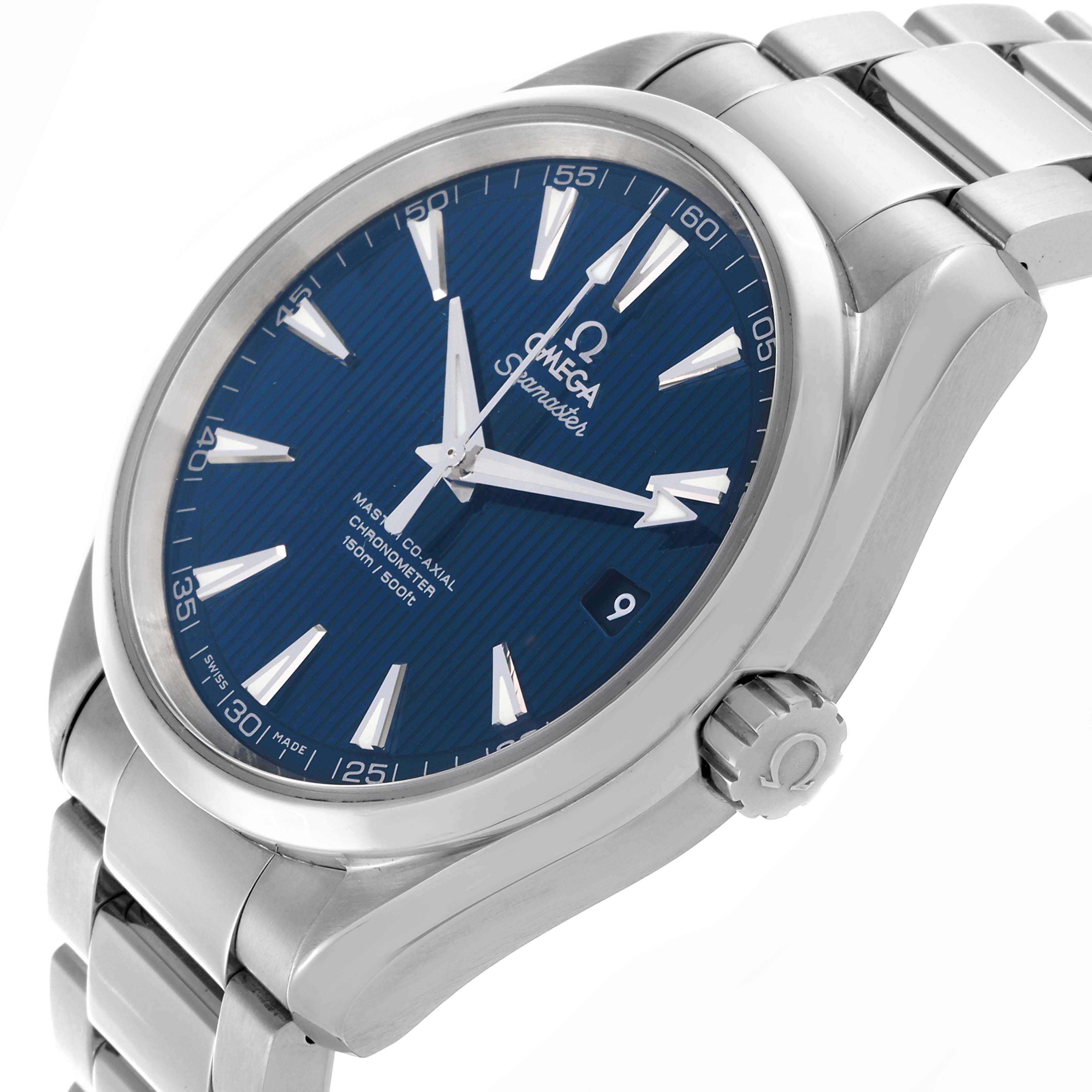 Omega Seamaster Aqua Terra Blue Dial Steel Mens Watch 41.5 MM 231.10.42.21.03.003