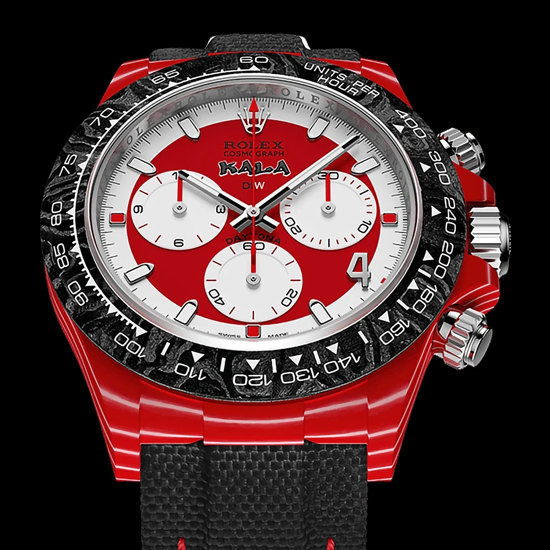 Rolex Daytona "DiW x KAKHA KALADZE" Quartz Fiber Rolex Watch
