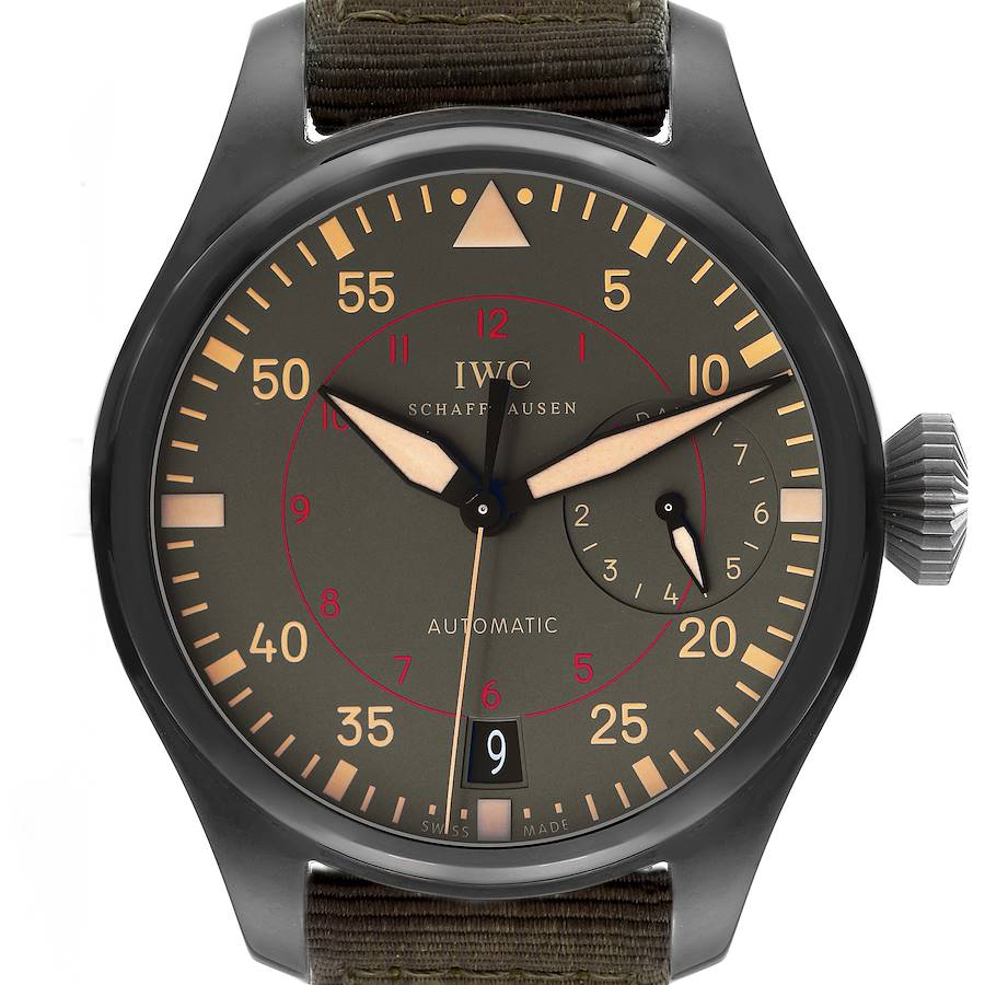 IWC Big Pilots Top Gun Miramar Ceramic Mens Watch IW501902