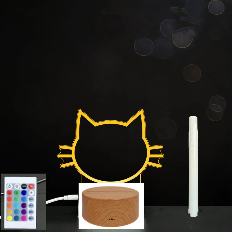 3D Acrylic Board Handwriting Message Board