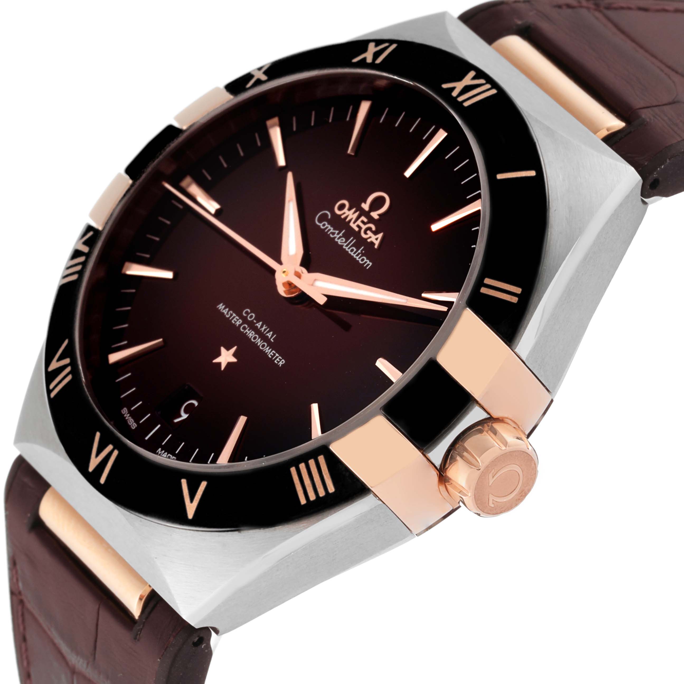 Omega ConstellationSteel Rose Gold Mens Watch 41.0 MM 131.23.41.21.11.001