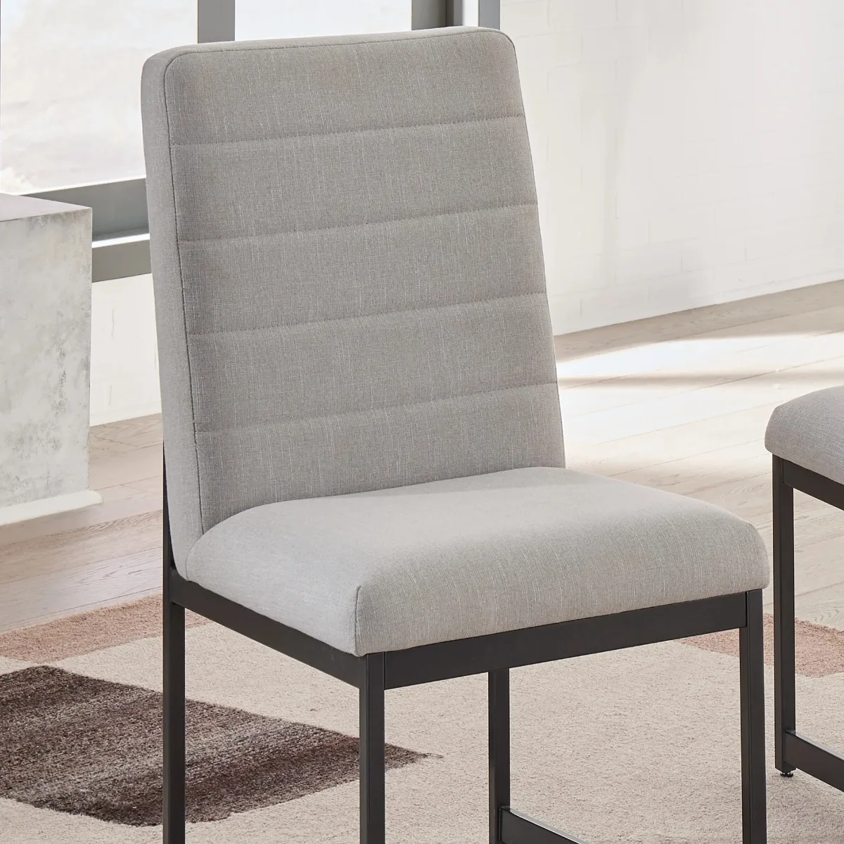Modern Upholstered Dining Chairs Set of 2