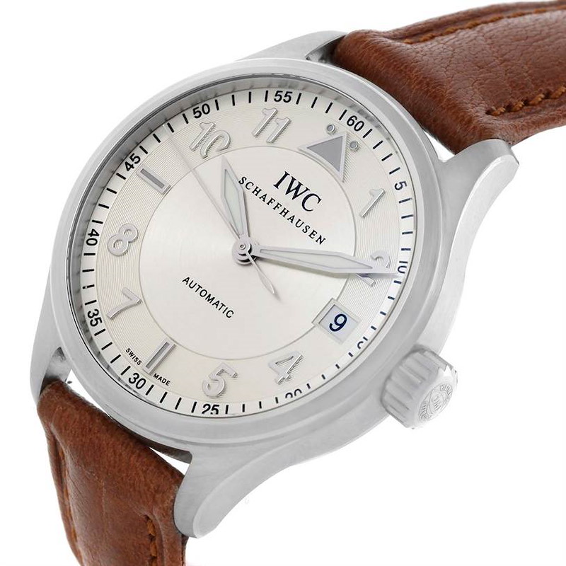IWC Spitfire Midsize Silver Dial Automatic Watch IW325602