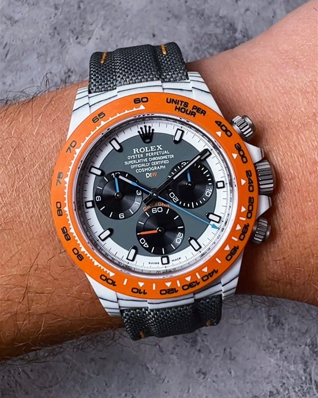 DiW Rolex Daytona OCELLARIS Quartz Fibe