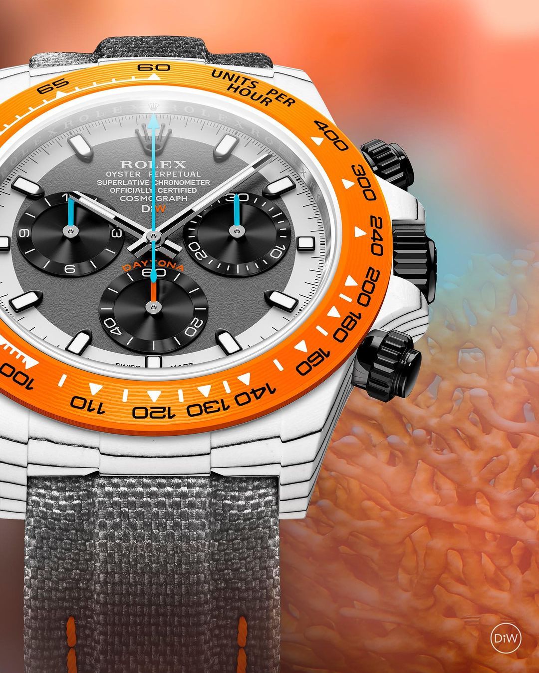 DiW Rolex Daytona OCELLARIS Quartz Fibe