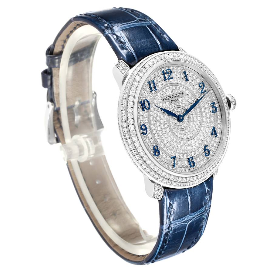 Patek Philippe Calatrava Diamond Ribbon Joaillerie 36.5mm Reference : 4978/400G-001