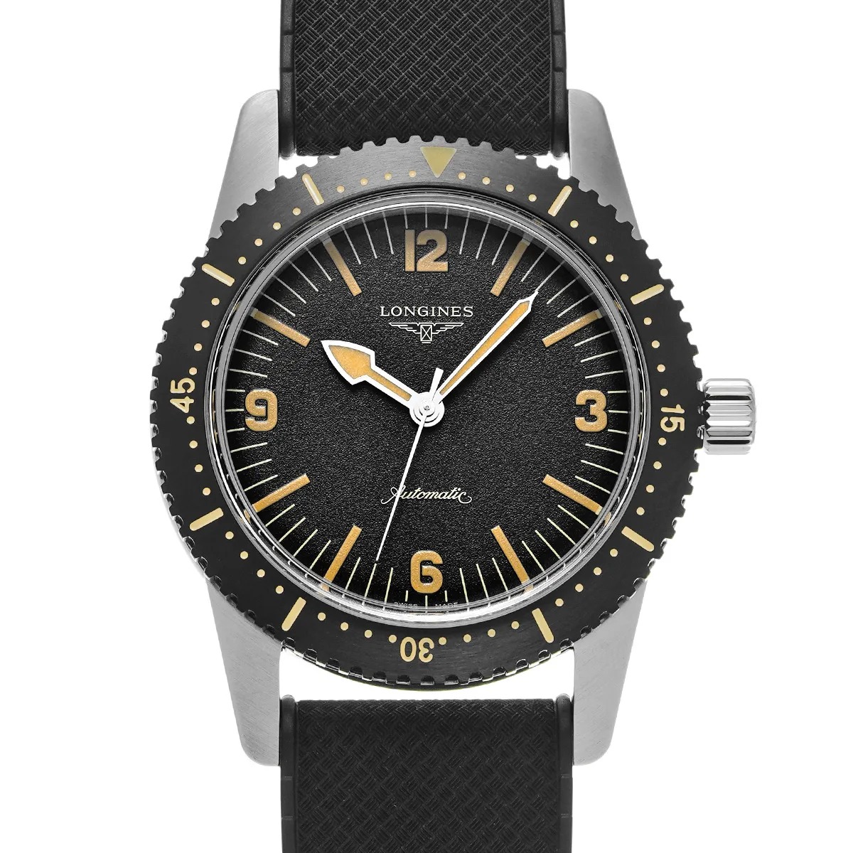 Longines Heritage Skin Diver L2.822.4.56.9 Black Men's Watch
