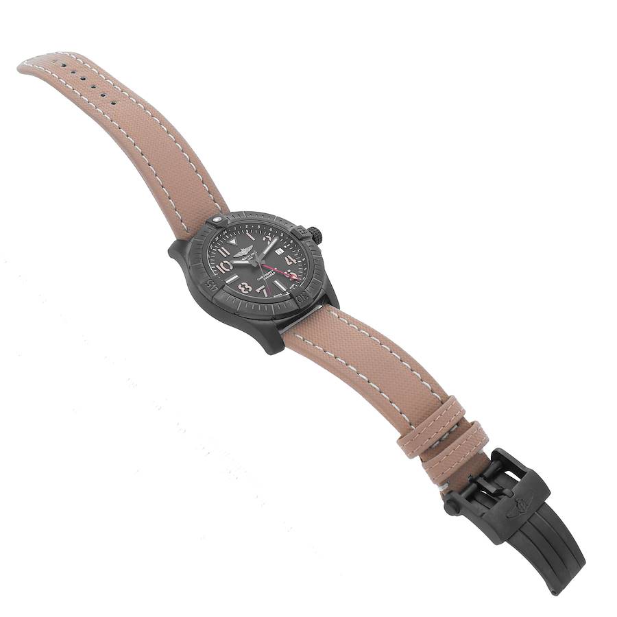 Breitling Avenger Night Mission GMT DLC Titanium Mens Watch V32395